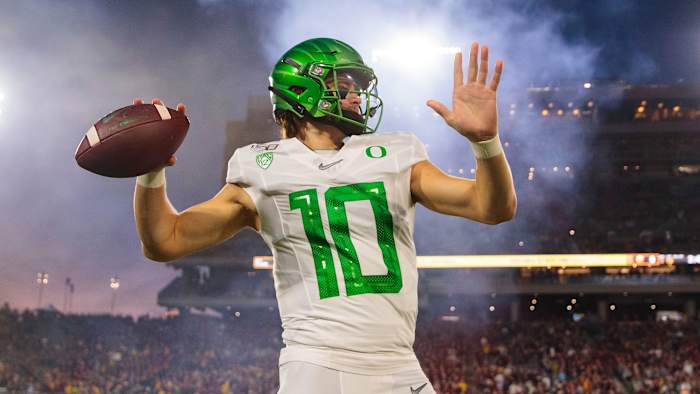 Justin Herbert NFL Oregon football